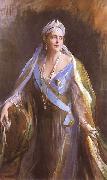 Philip Alexius de Laszlo Queen Marie of Roumania, nee Princess Marie of Edinburgh, 1936 oil painting on canvas